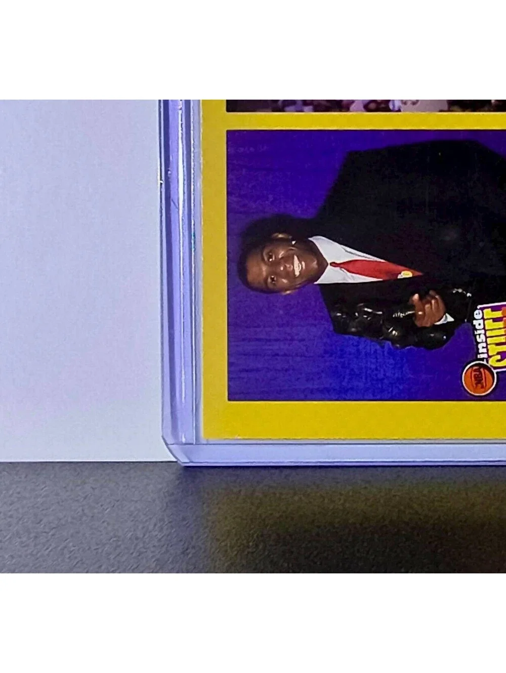 Michael Jordan Magic Johnson 1990-91 NBA Hoops Super Streaks #385 Card Bulls